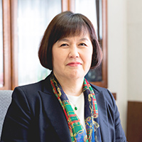Chancellor Okiko Miyata