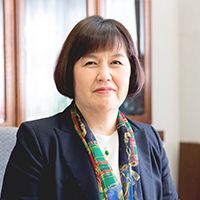 Chairman of the Board of Directors Okiko Miyata