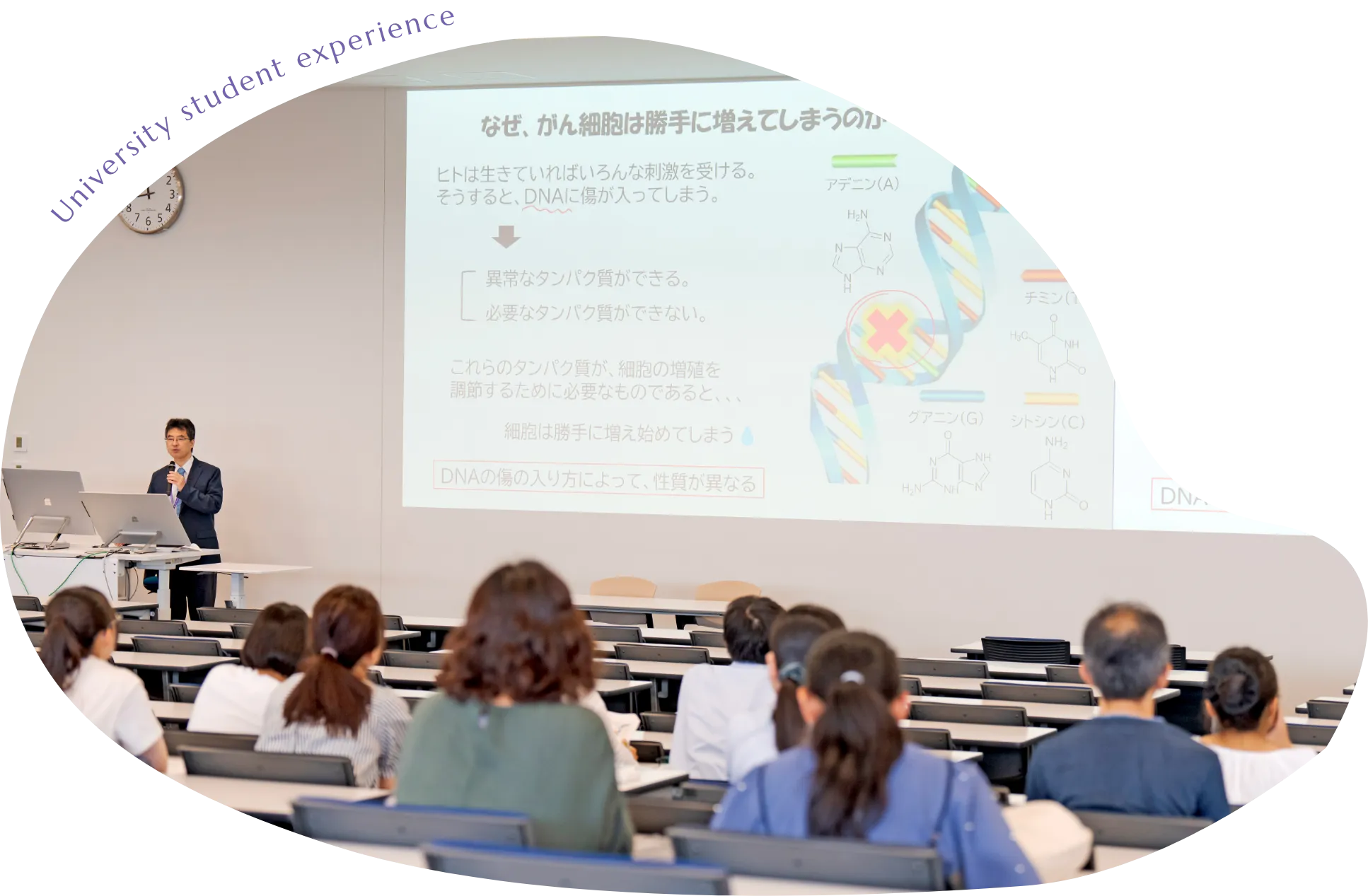 模擬講義・研究室見学で一足先に大学での学びを体験