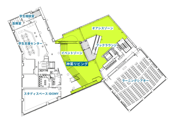 画像：フロアマップ