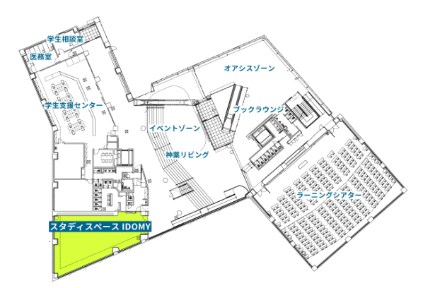 画像：フロアマップ
